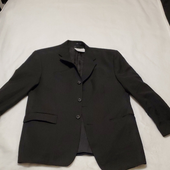 Calvin Klein Charcoal Blazer Suit Coat - Picture 1 of 8